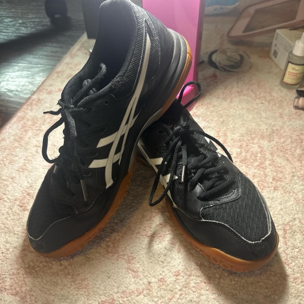 Black and White Court Shoes